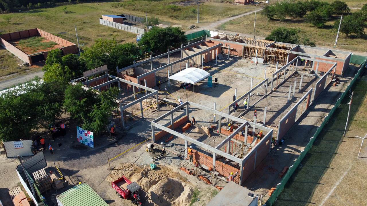 Avanza la construcción del primer Centro de Atención Integral para la Primera Infancia en el Chaco