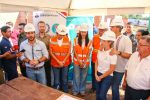 Autoridades verifican obras de Semillas del Futuro en Caazapá