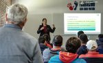 El MINNA brindó una charla sobre prevención de la violencia a funcionarios del Parque Azulgrana del Club Cerro Porteño
